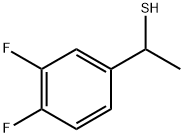 Benzenemethanethiol, 3,4-difluoro-α-methyl- Structural