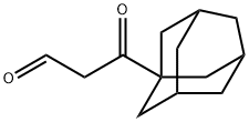 Tricyclo[3.3.1.13,7]decane-1-propanal, β-oxo- Structural