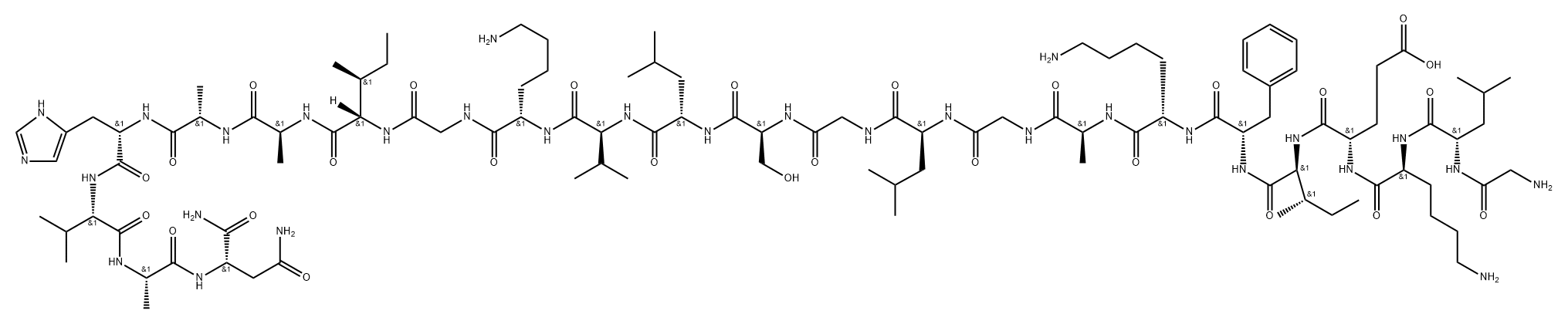 Alyteserin-1b Structural