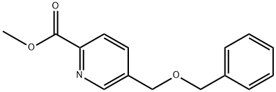 methyl 5-(benzyloxymethyl)picolinate Structural