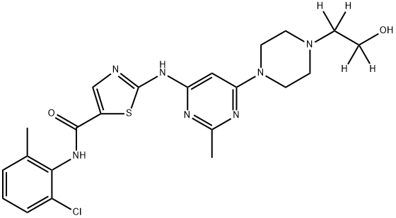 Dasatinib-d4 Structural