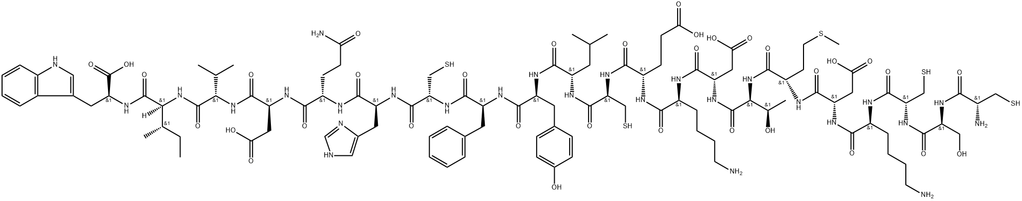 Sarafotoxin S6b【reduced】