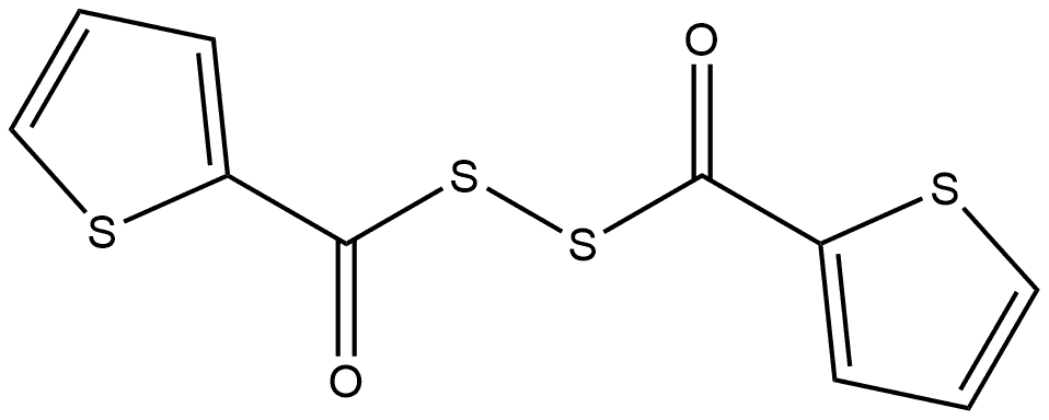 Thiophene, 2,2'-(dithiodicarbonyl)bis- (9CI) Structural
