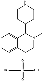 SULFURIC ACID COMPOUND WITH 2-METHYL-1-PIPERIDIN-4-YL-1,2,3,4-TETRAHYDROISOQUINOLINE (1:1)