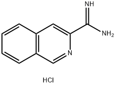 Isoquinoline-3-carboxamidine dihydrochloride Structural
