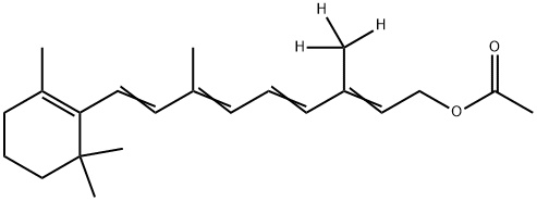 Retin-20,20,20-d3-ol, 15-acetate Structural