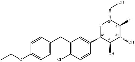 fluoro-Dapagliflozin Structural
