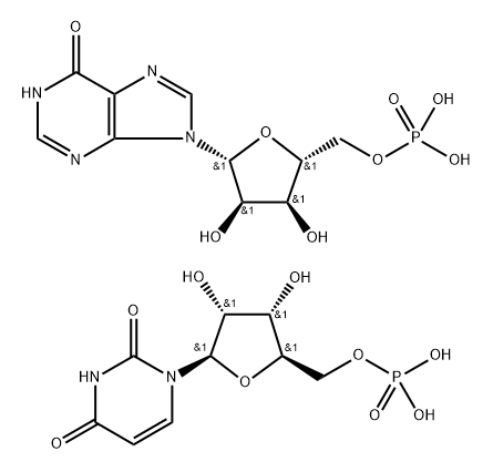 POLYINOSINIC-URIDYLIC ACID POTASSIUM Structural