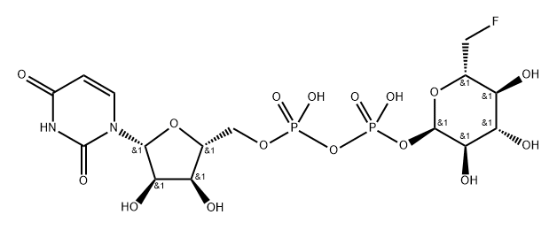 UDP-6-deoxy-6-fluoro-D-glucose