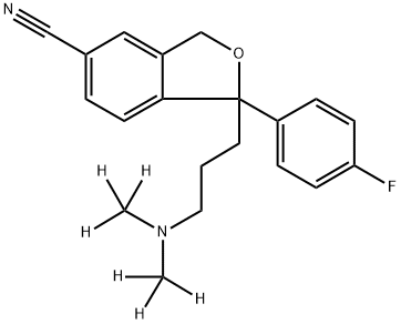 Citalopram-D6 HBr Structural