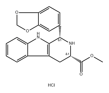 Tadalafil-015-1S3S-HCl Structural