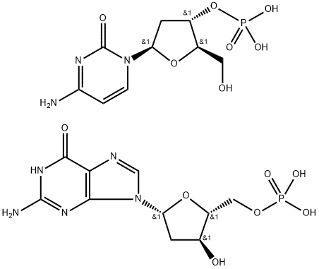 POLYDEOXYGUANYLIC-POLYDEOXYCYTIDYLIC ACID SODIUM SALT Structural