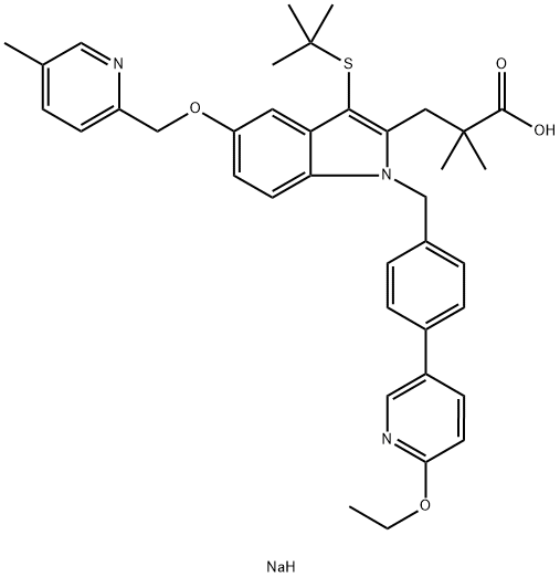GSK2190915 (sodiuM salt) Structural