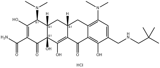 Omadacycline (hydrochloride) Structural