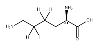 D‐LYSINE‐4,4,5,5‐D4 DIHYDROCHLORIDE Structural