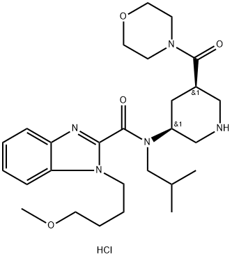 Imarikiren hydrochloride Structural