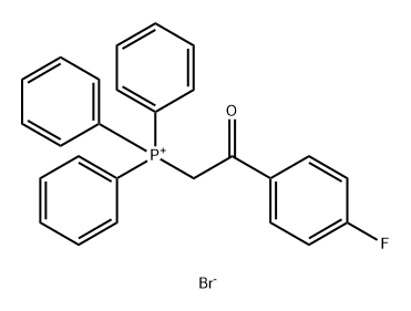 Phosphonium, [2-(4-fluorophenyl)-2-oxoethyl]triphenyl-, bromide Structural