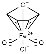 Iron, dicarbonylchloro(h5-2,4-cyclopentadien-1-yl)- Structural