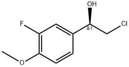 Benzenemethanol, α-(chloromethyl)-3-fluoro-4-methoxy-, (αR)- Structural