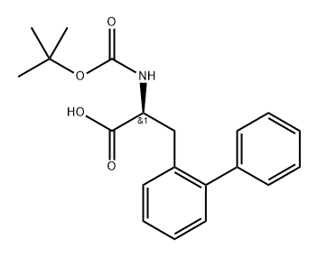 Boc-Phe(2-Ph)-OH Structural