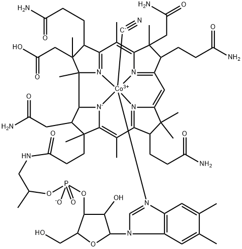 32-Carboxycyanocobalamin Structural