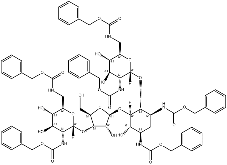 Hexacarboxybenzyl Neomycin C Structural