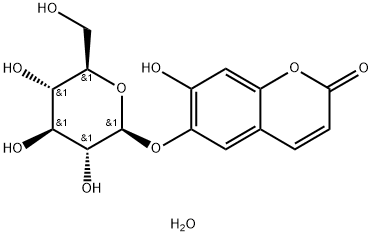 Esculin sesquihydrate Structural