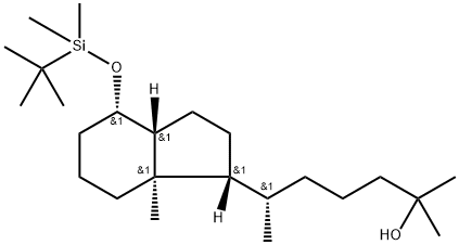 1H-Indene-1-pentanol, 4-[[(1,1-dimethylethyl)dimethylsilyl]oxy]octahydro-α,α,ε,7a-tetramethyl-, (εS,1R,3aR,4S,7aR)-