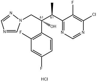 Voriconazole Impurity 9 HCl Structural