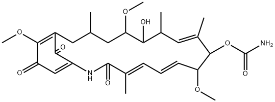 Geldanamycin, (2ξ,4ξ,6ξ,7ξ,8ξ,10ξ,11ξ,12ξ,14ξ)- Structural