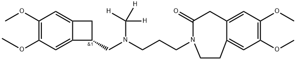 Ivabradine-D3 Structural