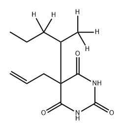 DL-SECOBARBITAL Structural