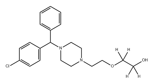 Hydroxyzine D4 Structural