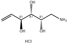 L-arabino-Hex-5-enitol, 1-amino-1,5,6-trideoxy-, hydrochloride (1:1) Structural