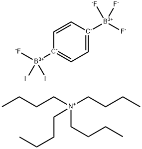 Tetrabutylammonium (1,4-phenylene)bistrifluoroborate Structural
