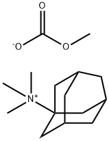Tricyclo[3.3.1.13,7]decan-1-aminium, N,N,N-trimethyl-, methyl carbonate (1:1) Structural