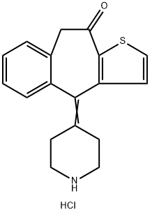 Ketotifen Impurity 10 HCl (Norketotifen HCl) Structural
