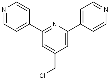 4'-(Chloromethyl)-4,2':6',4''-terpyridine Structural