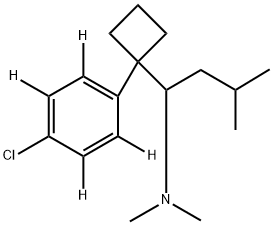 Sibutramine hydrochloride salt