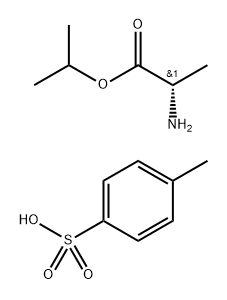 L-alanine isopropyl p-toluenesulfonate Structural