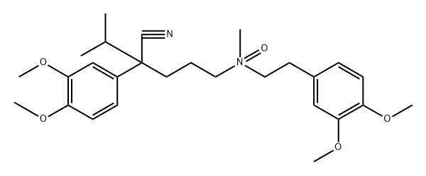 Verampamil N-Oxide Structural