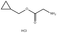 Glycine, cyclopropylmethyl ester, hydrochloride (1:1) Structural