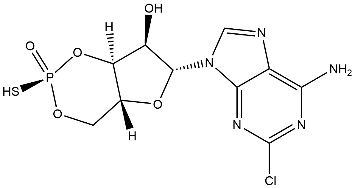 Rp-2-Cl-cAMPS Structural