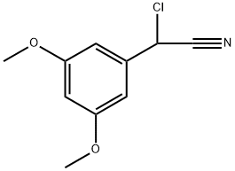 Benzeneacetonitrile, α-chloro-3,5-dimethoxy- Structural
