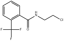 N-(2-Chloroethyl)-2-(trifluoromethyl)benzamide Structural