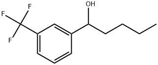 Benzenemethanol, α-butyl-3-(trifluoromethyl)- Structural