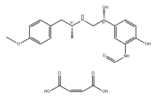 Arformoterol Maleate Structural