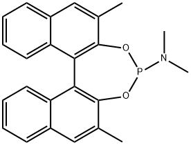 N,N,2,6-TEtramethyldinaphtho[2,1-d:1',2'-f][1,3,2]dioxaphosphepin-4-amine Structural