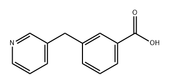 Benzoic acid, 3-(3-pyridinylmethyl)- Structural