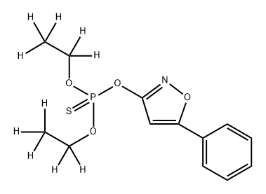 Isoxathion-d10 Structural